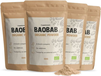 Cupplement Baobab Pulver Bio Vegan ohne Zusatzstoffe Multipack – Bild 1 von 1