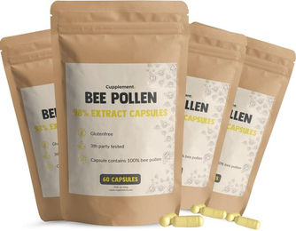 Cupplement Bienenpollen Extrakt Kapseln vegan ohne Zusatzstoffe – Bild 1 von 1