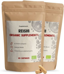 Cupplement Bio Reishi Kapseln vegan und ohne Zusatzstoffe 120 Stück – Bild 1 von 1