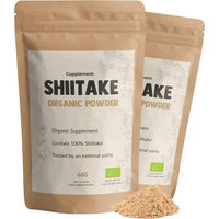 Produktbild von Cupplement Bio Shiitake Pulver Vegan ohne Zusatzstoffe