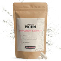 Produktbild von Cupplement Biotin Vitamin B8 Kapseln 10.000 mcg Vegan ohne Zusatzstoffe 60 Kapseln