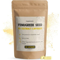 Produktbild von Cupplement Bockshornklee Kapseln 500 mg vegan und vegetarisch ohne Zusatzstoffe