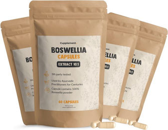 Cupplement Boswellia Weihrauch Extrakt Kapseln ohne Zusatzstoffe 240 Stück – Bild 1 von 1