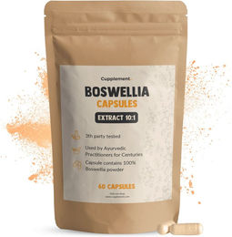Cupplement Boswellia Weihrauch Extrakt Kapseln ohne Zusatzstoffe 60 Stück – Bild 1 von 1