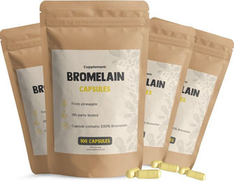 Cupplement Bromelain Kapseln vegan und vegetarisch 400 mg – Bild 1 von 1