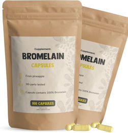Cupplement Bromelain Kapseln Vegan Vegetarisch 200 Stück – Bild 1 von 1