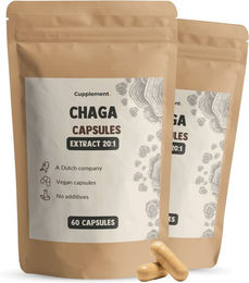 Cupplement Chaga-Extrakt Kapseln 400 mg vegan ohne Zusatzstoffe 120 Kapseln – Bild 1 von 1