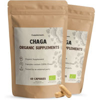 Produktbild von Cupplement Chaga Kapseln Bio ohne Zusatzstoffe 120 Stück