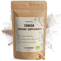 Produktbild von Cupplement Chaga Kapseln Bio ohne Zusatzstoffe 500 mg 60 Stück