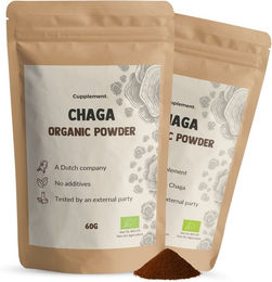 Cupplement Chaga Pulver Bio Kombipack ohne Zusatzstoffe – Bild 1 von 1