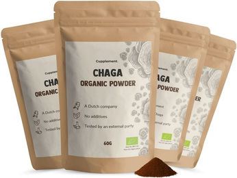 Cupplement Chaga Pulver Bio Multipack ohne Zusatzstoffe – Bild 1 von 1