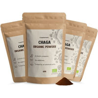Produktbild von Cupplement Chaga Pulver Bio Multipack ohne Zusatzstoffe