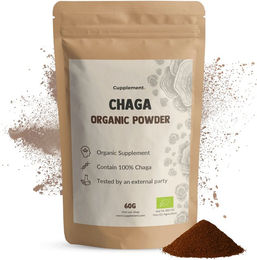 Cupplement Chaga Pulver Bio ohne Zusatzstoffe – Bild 1 von 1