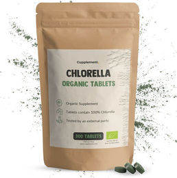 Cupplement Chlorella Tabletten Bio ohne Zusatzstoffe 500 mg – Bild 1 von 1
