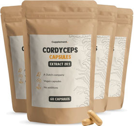Cupplement Cordyceps Extrakt Kapseln ohne Zusatzstoffe 240 Stück – Bild 1 von 1