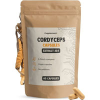 Produktbild von Cupplement Cordyceps Extrakt Kapseln ohne Zusatzstoffe