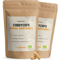 Produktbild von Cupplement Cordyceps Kapseln Bio 500 mg ohne Zusatzstoffe 120 Stück