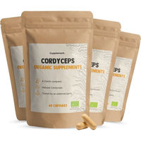 Produktbild von Cupplement Cordyceps Kapseln Bio ohne Zusatzstoffe 500 mg 240 Stück