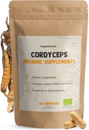 Cupplement Cordyceps Kapseln Bio ohne Zusatzstoffe 60 Stück – Bild 1 von 1