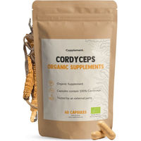 Produktbild von Cupplement Cordyceps Kapseln Bio ohne Zusatzstoffe 60 Stück