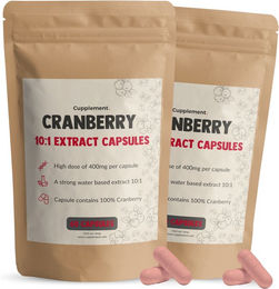 Cupplement Cranberry Extrakt Kapseln ohne Zusatzstoffe 120 Stück Kombipack – Bild 1 von 1