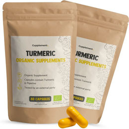Cupplement Curcumin 95% Extrakt Kapseln 500 mg vegan und vegetarisch 120 Stück – Bild 1 von 1