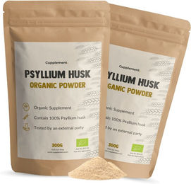 Cupplement Flohsamenschalen Psyllium Husk Bio Pulver Vegan – Bild 1 von 1