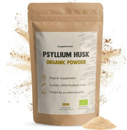 Cupplement Flohsamenschalen Psyllium Husk Bio Pulver vegan – Bild 1 von 1