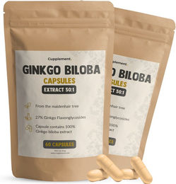 Cupplement Ginkgo Biloba Kapseln 100 mg vegan 120 Stück – Bild 1 von 1