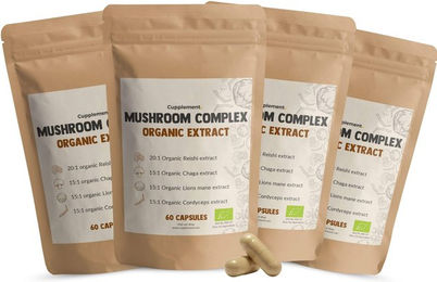 Cupplement Kräuter-Komplex Kapseln Bio Vegan Vegetarisch 240 Stück – Bild 1 von 1
