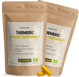 Cupplement Kurkuma Extrakt Bio Kapseln 600 mg Vegan und Vegetarisch – Bild 1 von 1