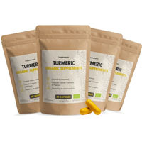 Produktbild von Cupplement Kurkuma Extrakt Bio Kapseln 600 mg Vegan Vegetarisch
