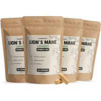 Produktbild von Cupplement Lion's Mane Löwenmähne Extrakt Kapseln vegan 400 mg 240 Stück