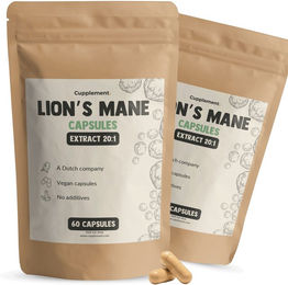 Cupplement Lion's Mane Löwenmähne Extrakt Kapseln vegan ohne Zusatzstoffe 120 Stück – Bild 1 von 1