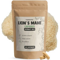 Produktbild von Cupplement Lion's Mane Löwenmähne Extrakt Kapseln vegan ohne Zusatzstoffe 60 Stück