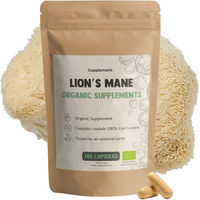 Produktbild von Cupplement Lion's Mane Löwenmähne Kapseln 500 mg vegan ohne Zusatzstoffe 180 Stück