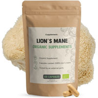 Produktbild von Cupplement Lion's Mane Löwenmähne Kapseln 500 mg vegan ohne Zusatzstoffe 60 Stück