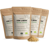 Produktbild von Cupplement Lions Mane Pulver Hericium Erinaceus Bio Vegan ohne Zusatzstoffe