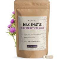 Produktbild von Cupplement Mariendistel Extrakt 500 mg Kapseln vegan und vegetarisch