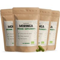 Produktbild von Cupplement Moringa Kapseln Bio 500 mg Vegan Multipack 240 Kapseln