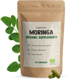 Cupplement Moringa Kapseln Bio Vegan ohne Zusatzstoffe 60 Stück – Bild 1 von 1