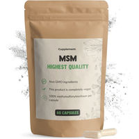 Produktbild von Cupplement MSM Kapseln 500 mg vegan ohne Zusatzstoffe 60 Stück