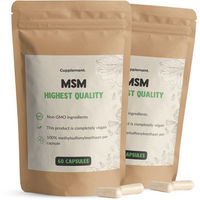 Produktbild von Cupplement MSM Kapseln 500 mg vegan und ohne Zusatzstoffe Kombipack