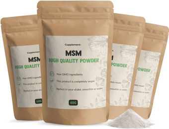 Cupplement MSM Pulver Multipack vegan ohne Zusatzstoffe – Bild 1 von 1