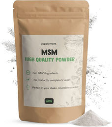 Cupplement MSM Pulver vegan ohne Zusatzstoffe – Bild 1 von 1