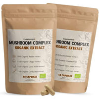 Produktbild von Cupplement Pilzkomplex und Kräuter-Komplex Bio Kapseln Vegan 120 Stück