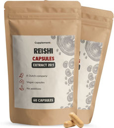 Cupplement Reishi Extrakt 400 mg Kapseln 120 Stück vegan und ohne Zusatzstoffe – Bild 1 von 1