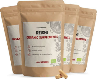 Cupplement Reishi Kapseln Bio Vegan Vegetarisch 500 mg 240 Stück – Bild 1 von 1