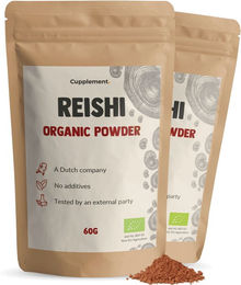 Cupplement Reishi Pulver Bio Kombipack vegan und vegetarisch – Bild 1 von 1