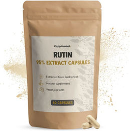 Cupplement Rutin Kapseln 500 mg vegan vegetarisch ohne Zusatzstoffe 60 Stück – Bild 1 von 1